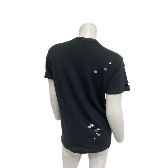 R13 'Fu Boy' Black Cotton Tee Size XS - Picture 3 of 5